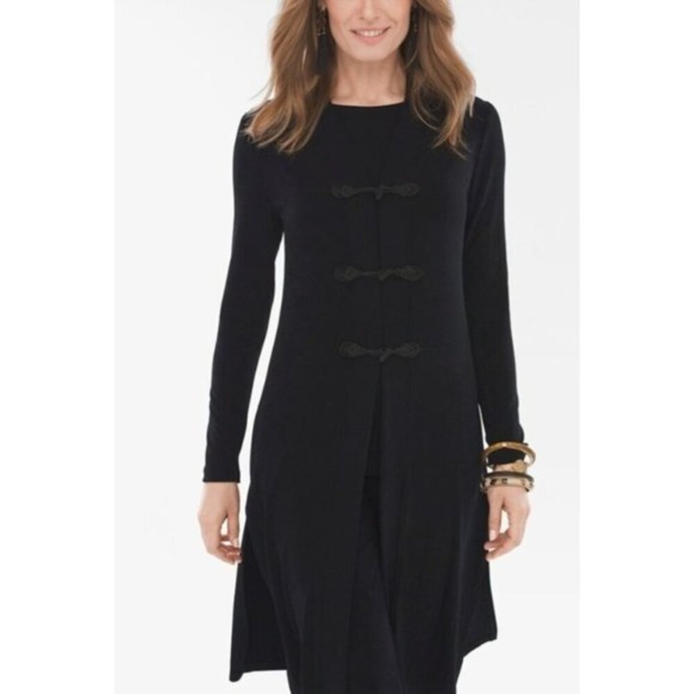NWT Chico's Traveler's‎ toggle jacket, sz 00 petite
